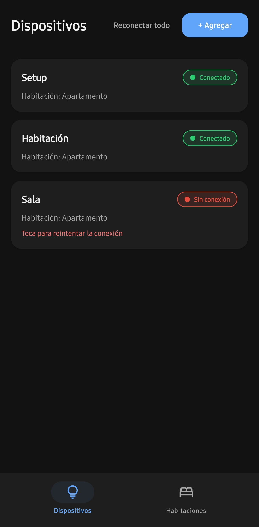 Control de luces por Bluetooth — 1