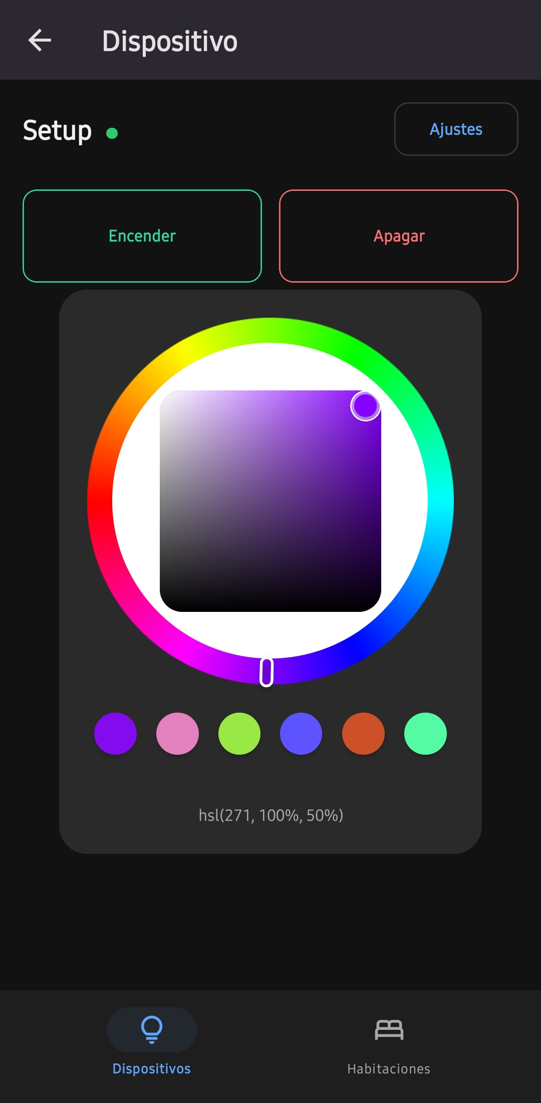 Control de luces por Bluetooth — 3